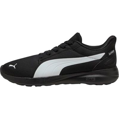 Puma SOFTRIDE Cosmic LT SLIPTECH Sneaker, Unisex, Schwarz/Weiß, 5 UK Puma SOFTRIDE Cosmic LT SLIPTECH Sneaker, Unisex, Schwarz/Weiß, 5 UK