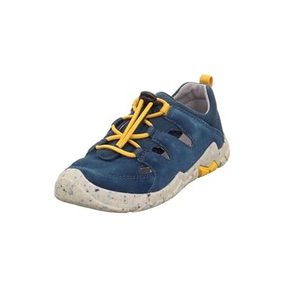 Superfit Jungen Trace Sneaker, Blau Gelb 8000, 26 EU Weit Superfit Jungen Trace Sneaker, Blau Gelb 8000, 26 EU Weit