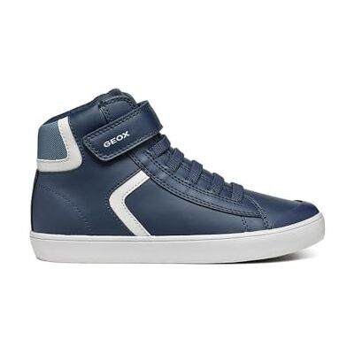 Geox Jungen J Gisli Boy Sneaker, Blau, 35 EU Geox Jungen J Gisli Boy Sneaker, Blau, 35 EU