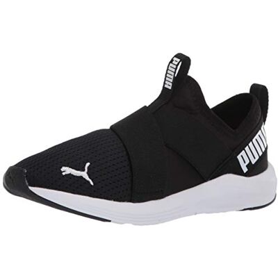 Puma Damen Prowl Slip on Cross Trainer Sneaker, Schwarz/Weiß, 40.5 EU Puma Damen Prowl Slip on Cross Trainer Sneaker, Schwarz/Weiß, 40.5 EU