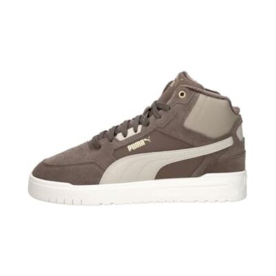Puma Unisex Shuffle Downtown Mid WTR Sneaker, Flach, Bronze, Desert Dust Gold, 42 EU Puma Unisex Shuffle Downtown Mid WTR Sneaker, Flach, Bronze, Desert Dust Gold, 42 EU