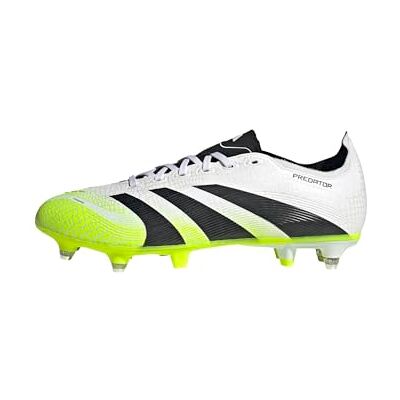Adidas Unisex Predator League Soft Ground Football Boots, Cloud White/Core Black/Lucid Lemon, 46 EU Adidas Unisex Predator League Soft Ground Football Boots, Cloud White/Core Black/Lucid Lemon, 46 EU
