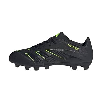 Adidas Unisex Predator Club Firm Ground/Multi Ground Football Boots, Core Black/Carbon/Lucid Lemon, 42 EU Adidas Unisex Predator Club Firm Ground/Multi Ground Football Boots, Core Black/Carbon/Lucid Lemon, 42 EU