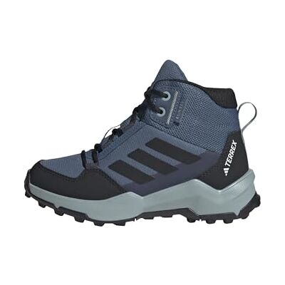 Adidas Unisex Kinder Terrex AX4R MID RAIN.RDY Hiking Shoes, Wonder Steel/core Black/Magic Grey, 39 1/3 EU Adidas Unisex Kinder Terrex AX4R MID RAIN.RDY Hiking Shoes, Wonder Steel/core Black/Magic Grey, 39 1/3 EU
