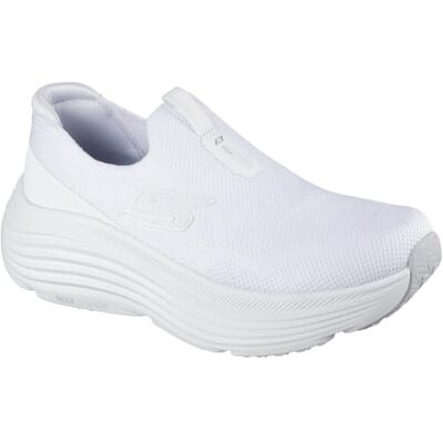 Skechers Damen Max Cushioning Endeavour Sarasota Turnschuhe, White Textile/Trim, 37.5 EU Skechers Damen Max Cushioning Endeavour Sarasota Turnschuhe, White Textile/Trim, 37.5 EU