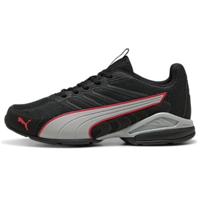 Puma Electro Road Unisex-Laufschuh, schwarz-grau, Echo-for All Time RED, 9 UK Puma Electro Road Unisex-Laufschuh, schwarz-grau, Echo-for All Time RED, 9 UK