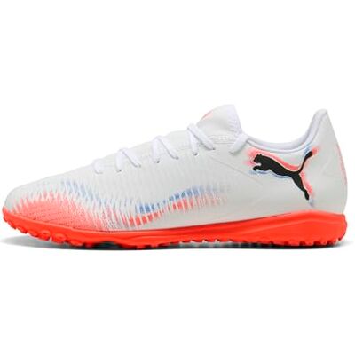 Puma Future 8 Play Astro Turf Herren-Fußballschuhe, Weiß, Schwarz, leuchtendes Rot, 39 EU Puma Future 8 Play Astro Turf Herren-Fußballschuhe, Weiß, Schwarz, leuchtendes Rot, 39 EU