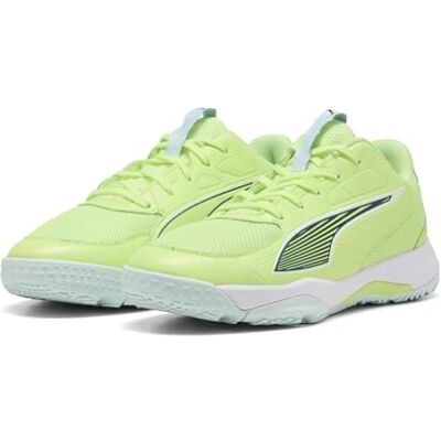 Puma Accelerate Jr 4 Handballschuh für Kinder, Unisex, Fizzy Light Green Terrain Weiß, 4.5 UK Puma Accelerate Jr 4 Handballschuh für Kinder, Unisex, Fizzy Light Green Terrain Weiß, 4.5 UK