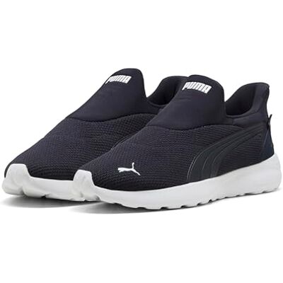 Puma Unisex-Softride Cosmic Sliptech Sneaker, Marineblau Weiß, 42.5 EU Puma Unisex-Softride Cosmic Sliptech Sneaker, Marineblau Weiß, 42.5 EU