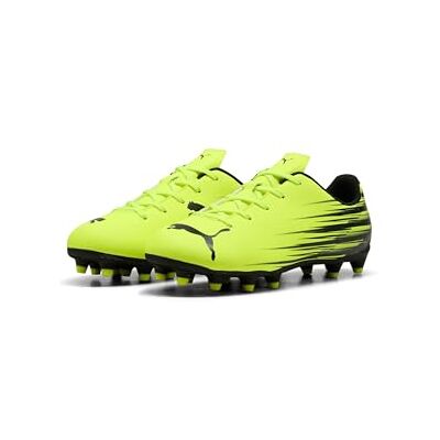 Puma Unisex Kinder Attacanto II Fg/Ag Jr Fußballschuh, Yellow Alert Schwarz, 32.5 EU Puma Unisex Kinder Attacanto II Fg/Ag Jr Fußballschuh, Yellow Alert Schwarz, 32.5 EU