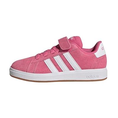 Adidas Unisex Kinder Grand Court 00s Shoes Children, pink Fusion/FTWR white/GUM10, 33 EU Adidas Unisex Kinder Grand Court 00s Shoes Children, pink Fusion/FTWR white/GUM10, 33 EU