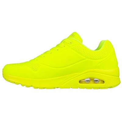 Skechers Herren Uno Stand On Air Turnschuhe, Lime Durabuck/Trim, 42.5 EU Skechers Herren Uno Stand On Air Turnschuhe, Lime Durabuck/Trim, 42.5 EU