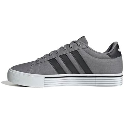 Adidas Unisex Daily 4.0 Shoes, Grey/Core Black/Cloud White, 38 2/3 EU Adidas Unisex Daily 4.0 Shoes, Grey/Core Black/Cloud White, 38 2/3 EU
