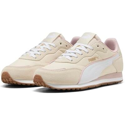 Puma ST Miler Rose Damen-Sneaker, mattiertes Elfenbeinweiß/Kaugummi, 6.5 UK Puma ST Miler Rose Damen-Sneaker, mattiertes Elfenbeinweiß/Kaugummi, 6.5 UK
