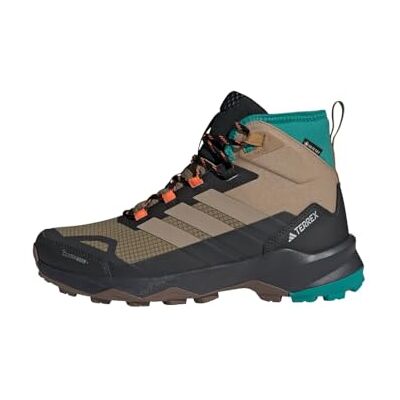 Adidas Herren Terrex Skychaser AX5 Mid Gore-TEX Climawarm+ Hiking Shoes, Cardboard/Blanch Cargo/Pure Teal, 40 EU Adidas Herren Terrex Skychaser AX5 Mid Gore-TEX Climawarm+ Hiking Shoes, Cardboard/Blanch Cargo/Pure Teal, 40 EU