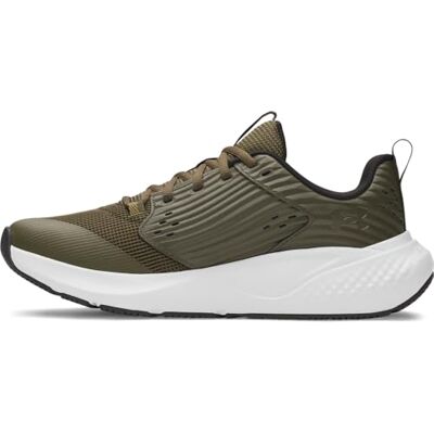 Under Armour Herren Charged Commit Training 4, atmungsaktive Herren Trainingsschuhe, stoßdämpfende Fitnessschuhe,Expedition Green / Halo Gray / Steel,45.5 Under Armour Herren Charged Commit Training 4, atmungsaktive Herren Trainingsschuhe, stoßdämpfende Fitnessschuhe,Expedition Green / Halo Gray / Steel,45.5