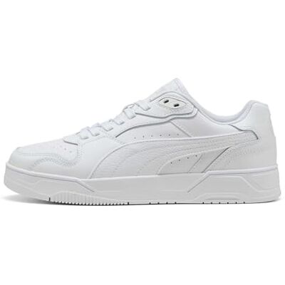 Puma RBD Break Low Unisex-Sneaker, Weiß/Kühles Hellgrau/Schwarz, 5.5 UK Puma RBD Break Low Unisex-Sneaker, Weiß/Kühles Hellgrau/Schwarz, 5.5 UK