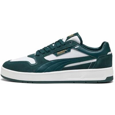 Puma Unisex Court Classic Street Sd Sneaker, Weiß Grün Gelände, 38.5 EU Puma Unisex Court Classic Street Sd Sneaker, Weiß Grün Gelände, 38.5 EU