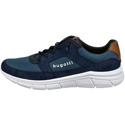 Bugatti Herren Low-Top Sneaker, Männer Halbschuhe,Freizeitschuhe,Turnschuhe,Laufschuhe,schnürschuhe,schnürer,dunkelblau (4100),41 EU / 7 UK Bugatti Herren Low-Top Sneaker, Männer Halbschuhe,Freizeitschuhe,Turnschuhe,Laufschuhe,schnürschuhe,schnürer,dunkelblau (4100),41 EU / 7 UK