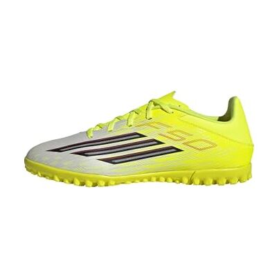 Adidas Unisex F50 Club Turf Football Shoes, Team solar Yellow 2/core Black/Lucid red, 43 1/3 EU Adidas Unisex F50 Club Turf Football Shoes, Team solar Yellow 2/core Black/Lucid red, 43 1/3 EU