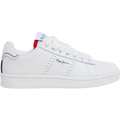 Pepe Jeans Player Basic Leder Turnschuhe weiß Pepe Jeans Player Basic Leder Turnschuhe weiß