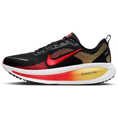 NIKE Herren Vomero 18 Straßen-Laufschuhe, Black/Light Crimson/Topaz Gold/Bright Crimson, 44.5 NIKE Herren Vomero 18 Straßen-Laufschuhe, Black/Light Crimson/Topaz Gold/Bright Crimson, 44.5