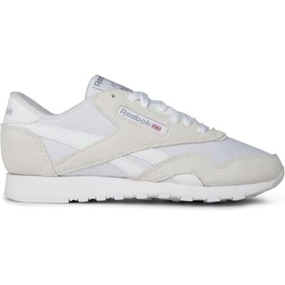 Reebok Cl Nylon Herren's Suede Toe Ortholite Lace Sneak Trainers (Hellgrau, EU 42) Reebok Cl Nylon Herren's Suede Toe Ortholite Lace Sneak Trainers (Hellgrau, EU 42)