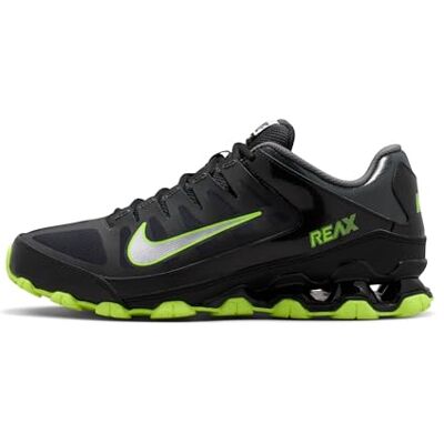 NIKE Reax 8 Tr Mesh, Herren Fitnessschuhe, Mehrfarbig (Black/Metallic Silver/Anthracite 022), 41 EU NIKE Reax 8 Tr Mesh, Herren Fitnessschuhe, Mehrfarbig (Black/Metallic Silver/Anthracite 022), 41 EU