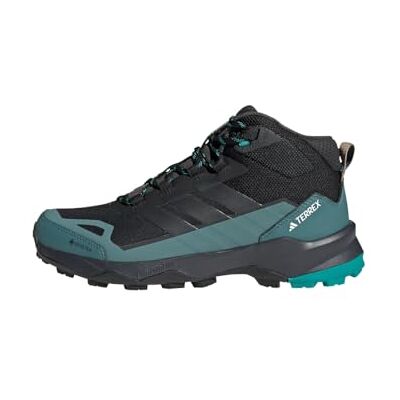 Adidas Herren Terrex Skychaser AX5 Mid Gore-TEX Hiking Shoes, Core Black/Carbon/Pure Teal, 40 2/3 EU Adidas Herren Terrex Skychaser AX5 Mid Gore-TEX Hiking Shoes, Core Black/Carbon/Pure Teal, 40 2/3 EU