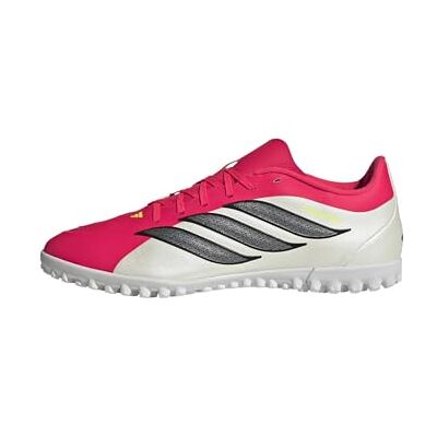 Adidas Unisex Predator Club Turf Football Shoes, Lucid red/core Black/FTWR White, 46 EU Adidas Unisex Predator Club Turf Football Shoes, Lucid red/core Black/FTWR White, 46 EU