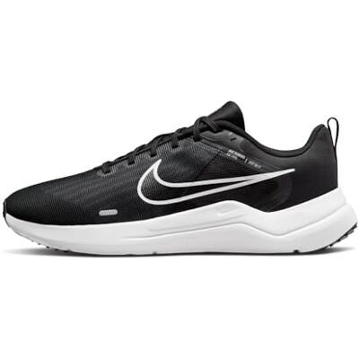 NIKE Downshifter 12 Laufschuh Black/White-Dk Smoke Grey-Pure 42.5 NIKE Downshifter 12 Laufschuh Black/White-Dk Smoke Grey-Pure 42.5
