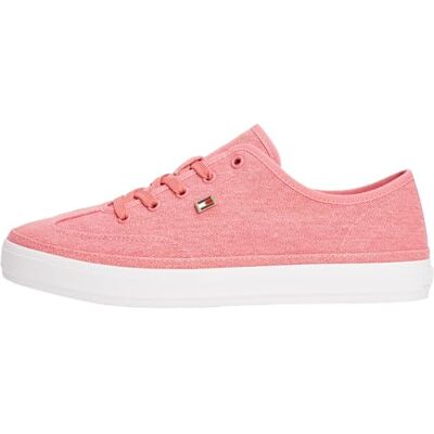 Tommy Hilfiger Damen Vulcanized Sneaker Washed Canvas Low Top Tommy Hilfiger Damen Vulcanized Sneaker Washed Canvas Low Top