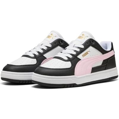 Puma CAVEN III Unisex-Sneaker, Weiß-Perlenrosa-Gold, 8 UK Puma CAVEN III Unisex-Sneaker, Weiß-Perlenrosa-Gold, 8 UK