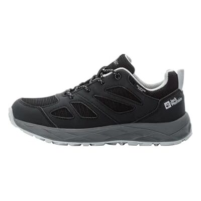 Jack Wolfskin Unisex Kinder Woodland 2 Texapore Low Walking-Schuh, Phantom, 31 EU Jack Wolfskin Unisex Kinder Woodland 2 Texapore Low Walking-Schuh, Phantom, 31 EU