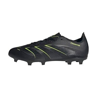 Adidas Unisex Predator League Firm Ground/Multi Ground Football Boots, Core Black/Carbon/Lucid Lemon, 46 EU Adidas Unisex Predator League Firm Ground/Multi Ground Football Boots, Core Black/Carbon/Lucid Lemon, 46 EU