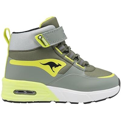 KangaROOS Unisex Kinder K-xi Creed Mid Ev Sneaker, Seagrass Sulphur Spring, 25 EU KangaROOS Unisex Kinder K-xi Creed Mid Ev Sneaker, Seagrass Sulphur Spring, 25 EU