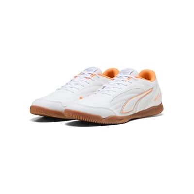 Puma Unisex TRUCO IV Fußballschuh, Weiß-Orange leuchtendes Silber, Größe 47, Weiß, Orange, leuchtendes Silber, 47 EU Puma Unisex TRUCO IV Fußballschuh, Weiß-Orange leuchtendes Silber, Größe 47, Weiß, Orange, leuchtendes Silber, 47 EU