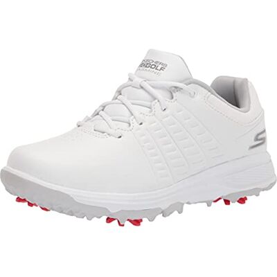 Skechers Damen Jasmine Wasserdichter Sneaker Golfschuh, Weiss/opulenter Garten, 41 EU Skechers Damen Jasmine Wasserdichter Sneaker Golfschuh, Weiss/opulenter Garten, 41 EU