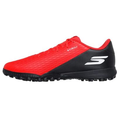Skechers Herren Skx_2 Club Tf Soccer Turf Turnschuhe, Red Synthetic/Black Trim, 42.5 EU Skechers Herren Skx_2 Club Tf Soccer Turf Turnschuhe, Red Synthetic/Black Trim, 42.5 EU