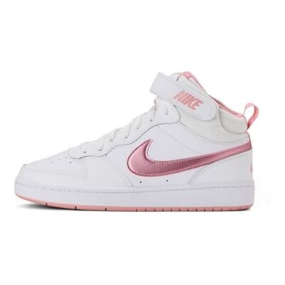 NIKE Unisex Kinder Court Borough Low Recraft (Td) Sneaker, Weiß, 27 EU NIKE Unisex Kinder Court Borough Low Recraft (Td) Sneaker, Weiß, 27 EU