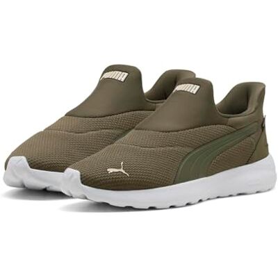 Puma Unisex-Softride Cosmic Sliptech Sneaker, Loden Green Loden Green Canvas, 36 EU Puma Unisex-Softride Cosmic Sliptech Sneaker, Loden Green Loden Green Canvas, 36 EU