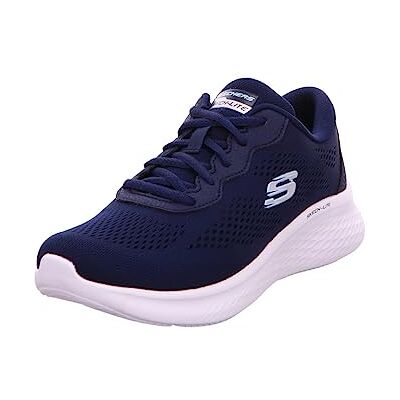 Skechers Damen Skech-lite Pro Perfect Time Sneaker, Navy Mesh White Trim, 38.5 EU Skechers Damen Skech-lite Pro Perfect Time Sneaker, Navy Mesh White Trim, 38.5 EU