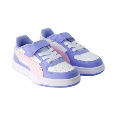 Puma Unisex Kinder Caven Velcro Pre-School Sneaker, III Block Intense Lavender Pearl Pink White, 33 EU Puma Unisex Kinder Caven Velcro Pre-School Sneaker, III Block Intense Lavender Pearl Pink White, 33 EU