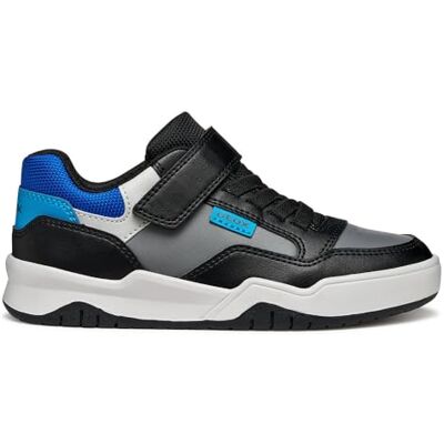 Geox JUNIOR J Perth Boy Sneakers Grey/Black 33_EU Geox JUNIOR J Perth Boy Sneakers Grey/Black 33_EU