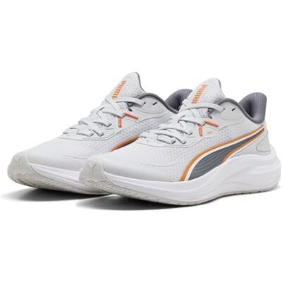 Puma Skyrocket Lite 2 JR Sneaker, Grau (Glacial Gray White), Größe 36,5, Glacial Gray Weiß, 36 EU Puma Skyrocket Lite 2 JR Sneaker, Grau (Glacial Gray White), Größe 36,5, Glacial Gray Weiß, 36 EU