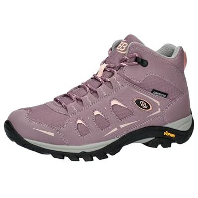 Brütting Unisex Mount Frakes High Trekking & Wanderstiefel, Rosa/Grau, 39EU Brütting Unisex Mount Frakes High Trekking & Wanderstiefel, Rosa/Grau, 39EU
