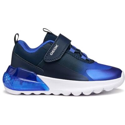 Geox Junior J Activart Illuminus Boy Sneakers Navy, Royal 35 EU Geox Junior J Activart Illuminus Boy Sneakers Navy, Royal 35 EU
