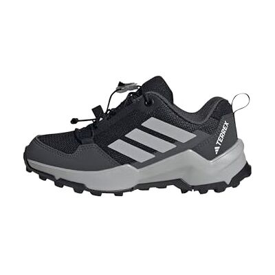 Adidas Unisex Kinder Terrex Ax4S Speed Lacing Hiking Kids Shoes, Core Black/Grey Two/Grey Six, 28 EU Adidas Unisex Kinder Terrex Ax4S Speed Lacing Hiking Kids Shoes, Core Black/Grey Two/Grey Six, 28 EU