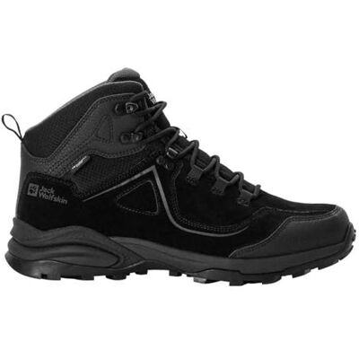 JACK WOLFSKIN Sunset Hike TEXAPORE Mid - Schwarz - Wanderschuhe JACK WOLFSKIN Sunset Hike TEXAPORE Mid - Schwarz - Wanderschuhe