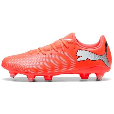 Puma Unisex Future 9 Play MXSG Fußballschuh, leuchtendes Rot, Weiß, Schwarz, Silber, Größe 44, Glowing Red Weiß Schwarz Silber, 44.5 EU Puma Unisex Future 9 Play MXSG Fußballschuh, leuchtendes Rot, Weiß, Schwarz, Silber, Größe 44, Glowing Red Weiß Schwarz Silber, 44.5 EU